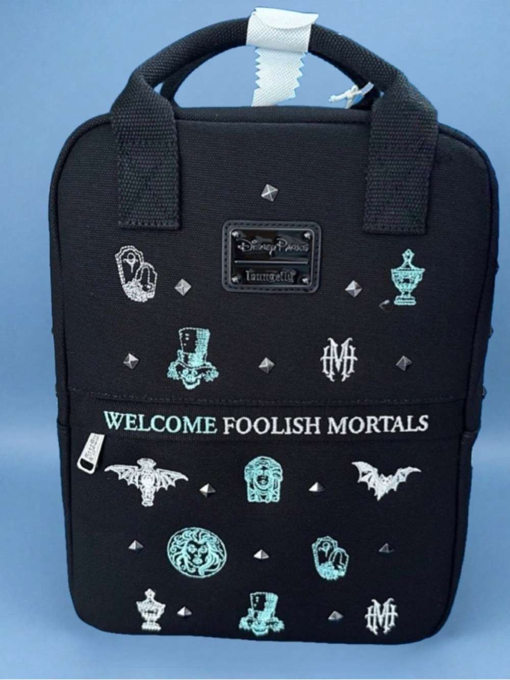 Disney Parks Haunted Mansion Canvas Loungefly Backpack